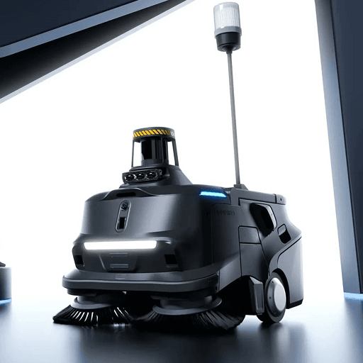 PUDU MT1 Max autonomous sweeper