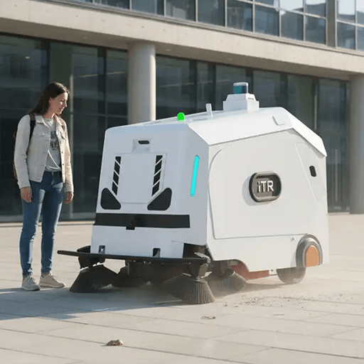 W1 outdoor sweeper
